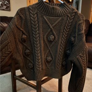 Brown Forever 21 sweater